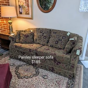 Paisley Sleeper Sofa
